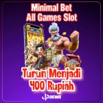 Minimal Bet All Games Slot Turun Menjadi 400 Rupiah