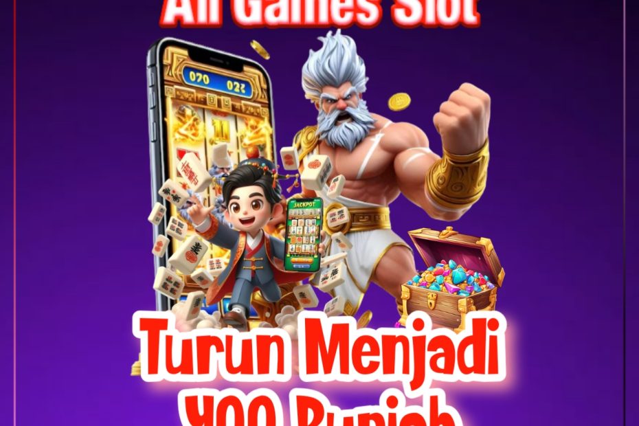 Minimal Bet All Games Slot Turun Menjadi 400 Rupiah